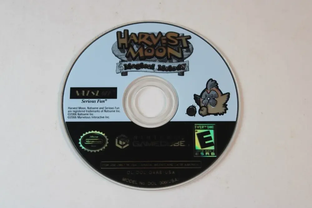 Harvest Moon: Magical Melody (Nintendo GameCube, 2006) Game Only, Tested/Works